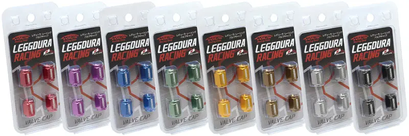 Project Kics Leggdura Racing Valve Cap Set Gold 1
