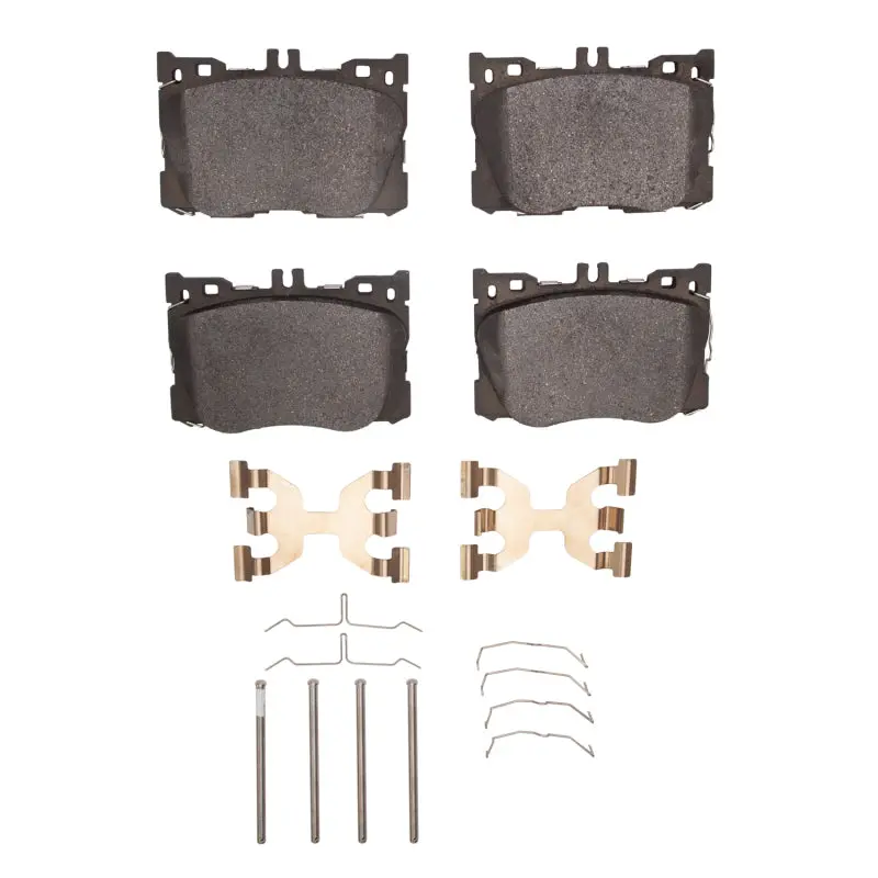 R1 2016-2023 Mercedes-Benz E350 Front R1 Euro Ceramic Pads & Hardware Kit 1