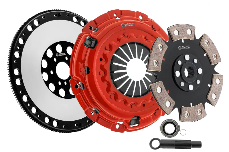 Action Clutch 03-12 Honda Accord 2.4L (K24a4) Stage 4 Clutch Kit (1Md) W/Lightened Flywheel 1