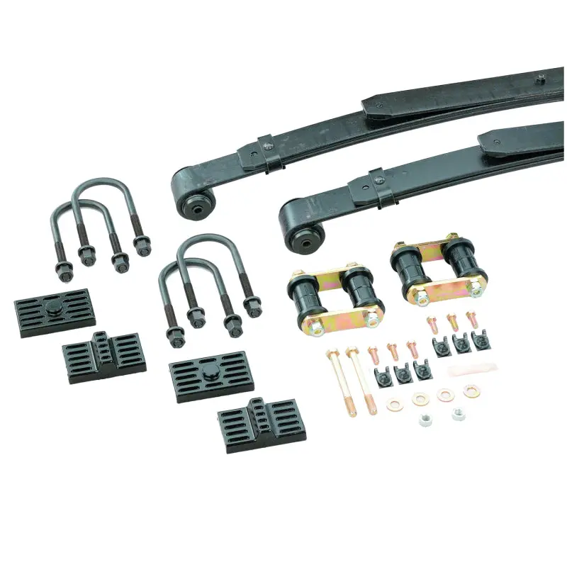 Hotchkis 67-69 Gm F-Body 1 1/2 Inch Drop Leaf Springs W/ Shackles And Harware 1