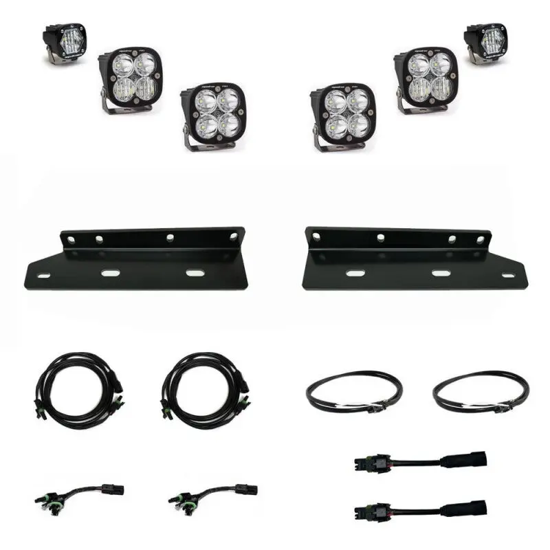 Baja Designs 2021+ Ford Raptor Aftermarket Pro Fog Pocket Kit 1