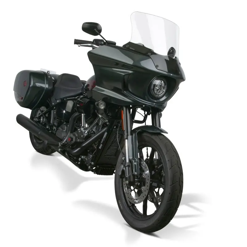 National Cycle 22+ Harley-Davidson Lowrider St V-Stream Quantum Plus Tall Windshield- Clear 1