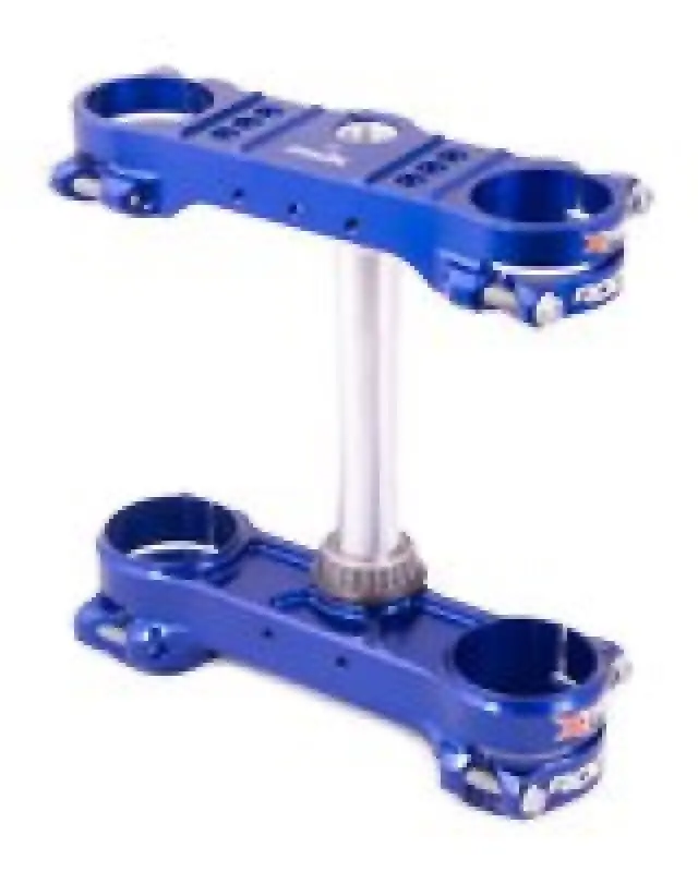 Xtrig 14-19 Husqvarna Fc 250/450/ Tc 125/250 Rocs Tech Triple Clamp 22 Mm. Offset M12 - Blue 1