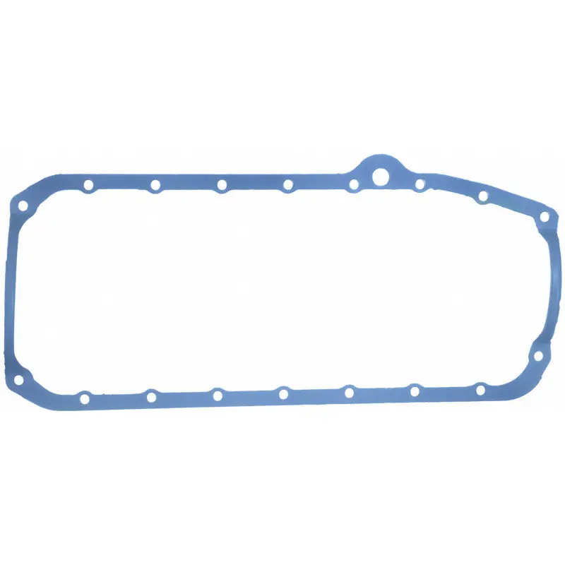 Fel-Pro Small Block Chevy 1-Piece W/Steel Core Engine Oil Pan Gasket Set Molded Rubber 1