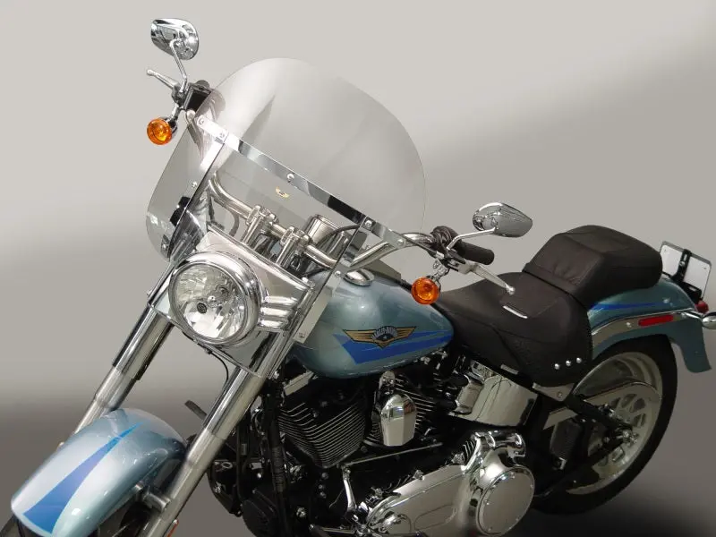 National Cycle Harley-Davidson/Honda/Indian/Kawasaki/Suzuki/ Yamaha Chopped Heavy Duty Windshield 1