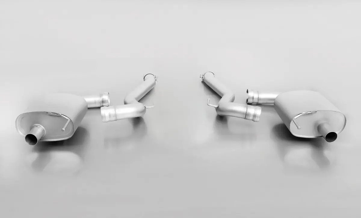 Remus Racing Sport Exhaust Cat-Back-System Incl. 2 Connection Tubes For Ford Mustang Gt 1