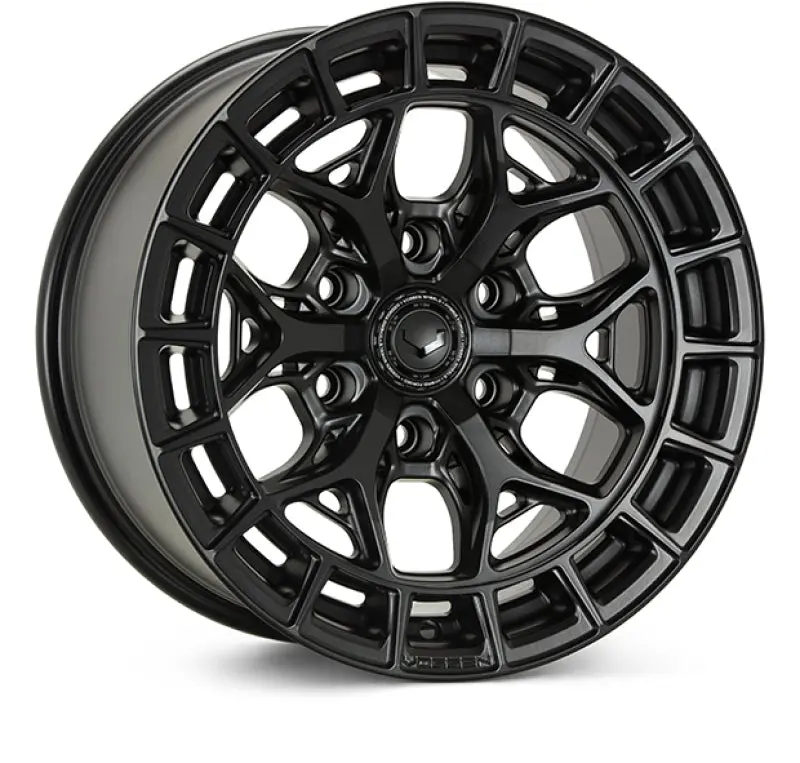 Vossen Hfx-6 20X10 - 6X135 - Et-18 - Super Deep - 87.1 - Satin Black Wheel 1
