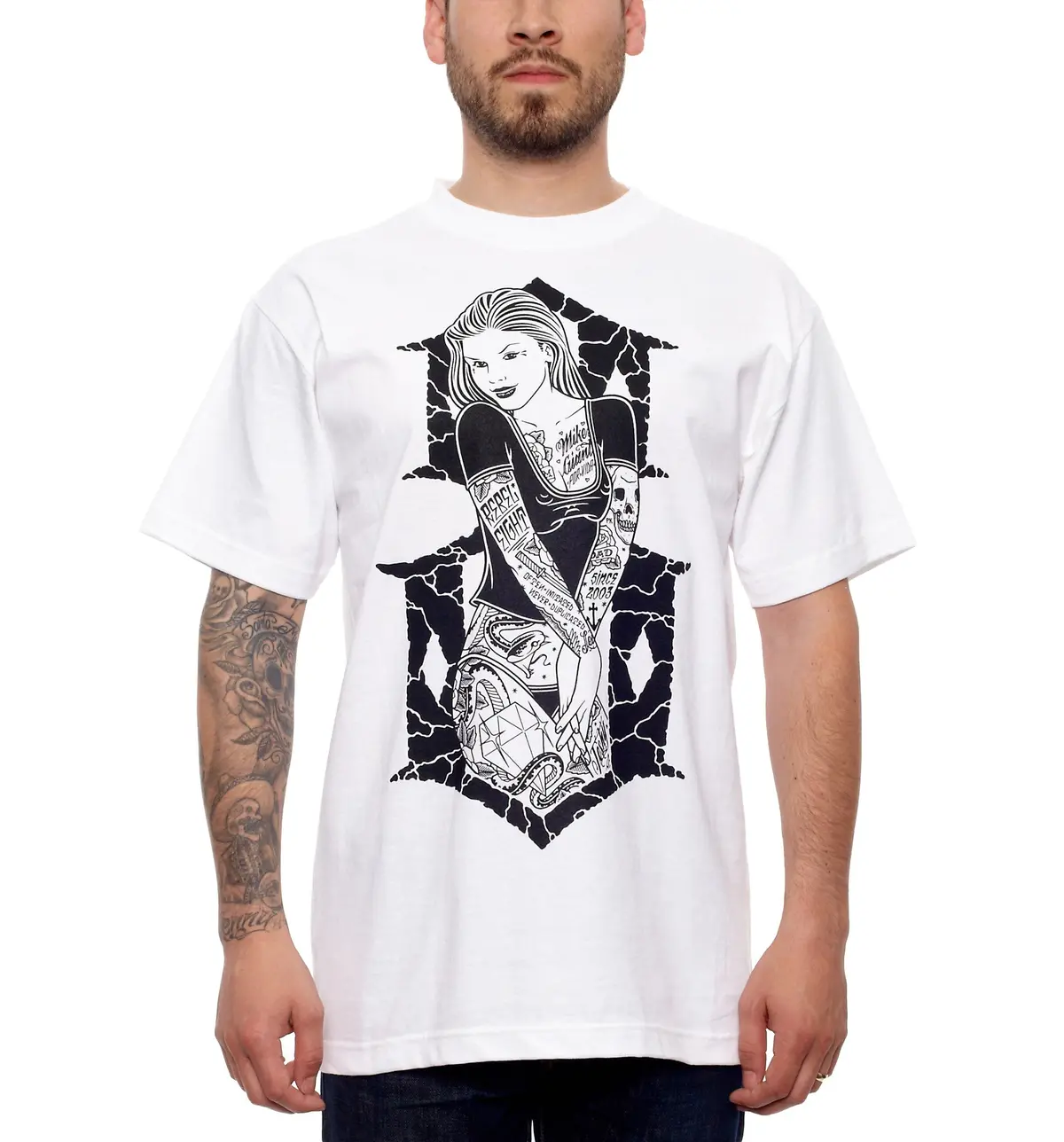 6Th Street White Tee 1