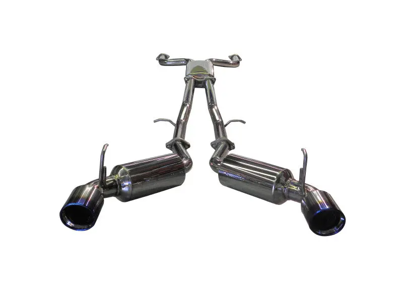 Injen 09-20 Nissan 370Z Dual 60Mm Ss Cat-Back Exhaust W/ Built In Resonated X-Pipe 1