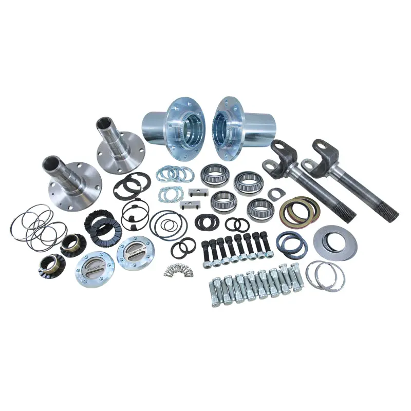 Yukon Gear Spin Free Locking Hub Conversion Kit For Dana 60 & Aam / 00-08 Srw Dodge 1