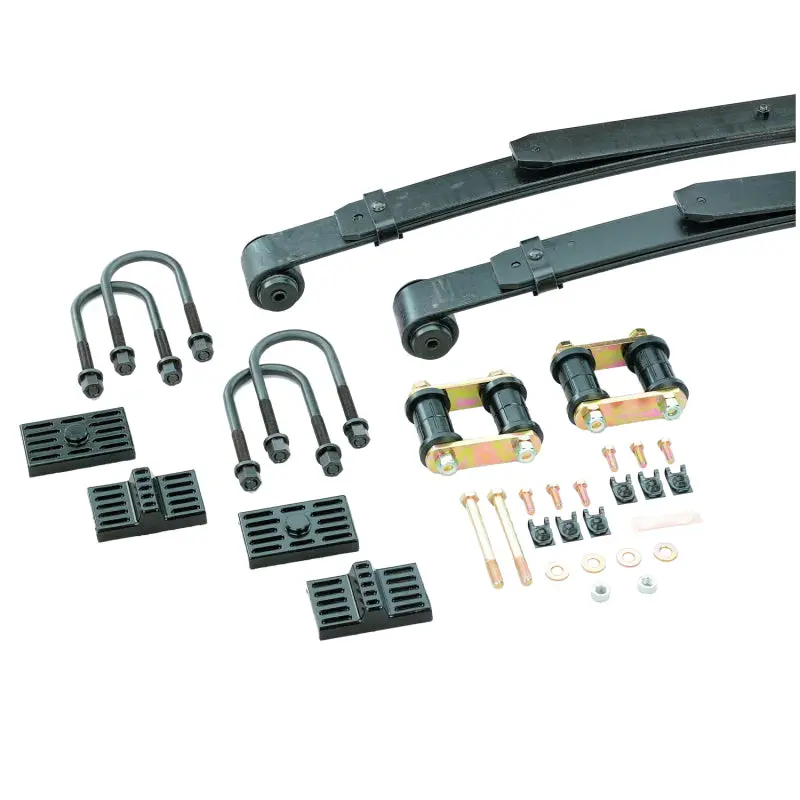 Hotchkis 70-81 Gm F-Body 1 1/2 Inch Drop Leaf Springs W/ Shackles And Harware 1