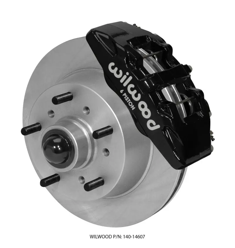 Wilwood Dynapro 6 Front Kit 11.75 Rotor Black 57-67 Ford F100 1