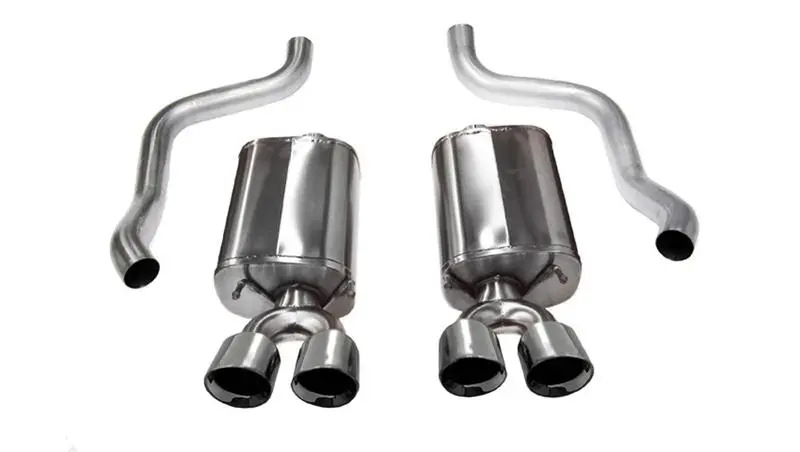 Corsa 2014-16 Axle-Back Exhaust Dual Rear Polished Outlet 2014 Cadillac Cts Vsport 3.6L V6 Automatic 1