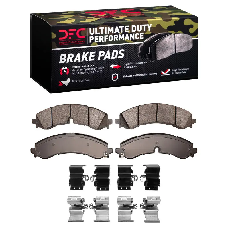 Dfc 20-25 Chevrolet Silverado 2500 Hd Front/Rear Ultimate Duty Perf Pads & Hardware Kit 1