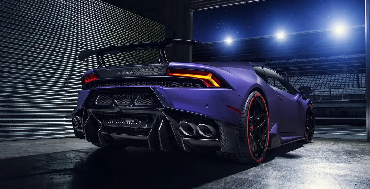 Vorsteiner Verona Edizione Aero Decklid Carbon Fiber Pp 2X2 Glossy For Lamborghini Huracan Performante 1