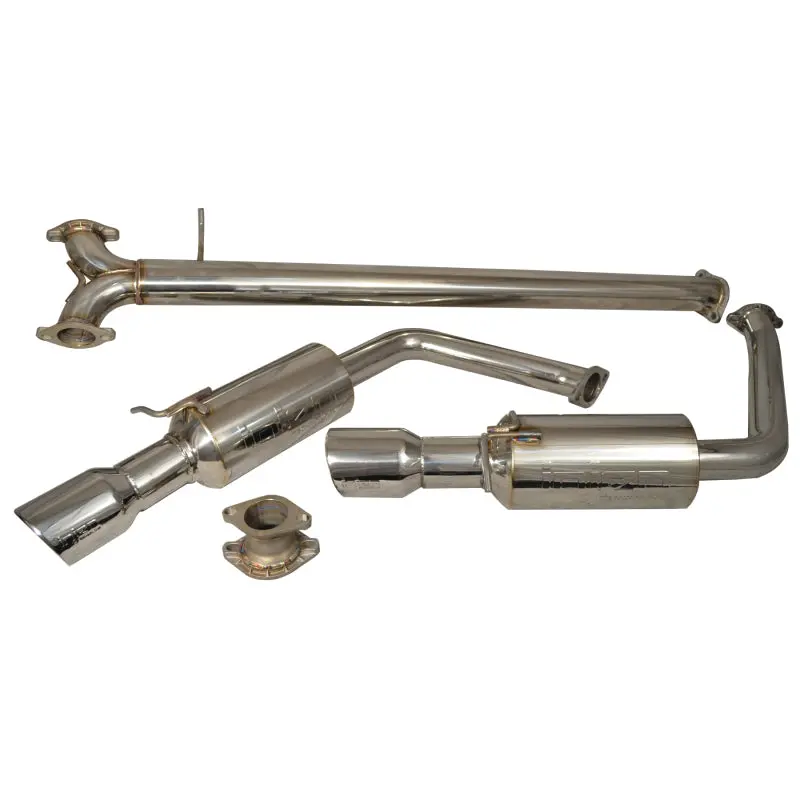 Injen 2011-14 Hyundai Sonata/Kia Optima 2.0L - 3Inch Cat Back W/ Dual 60Mm Mufflers 1