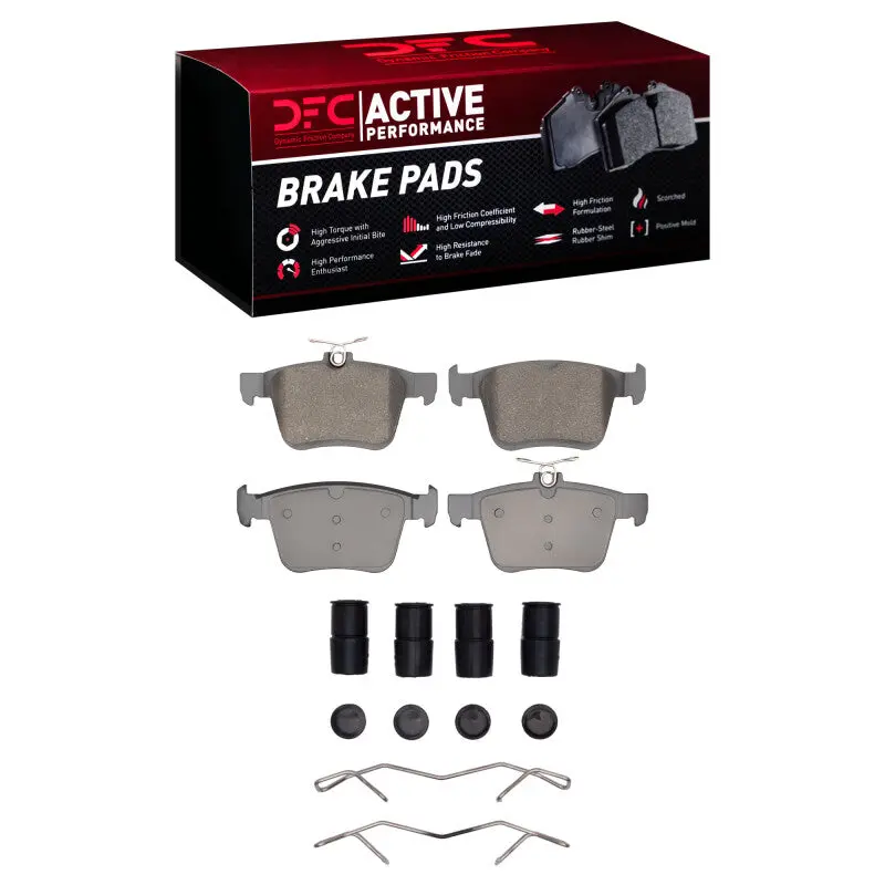 Dfc 15-19 Golf R Rear Active Performance Pads And Hardware Kit 1