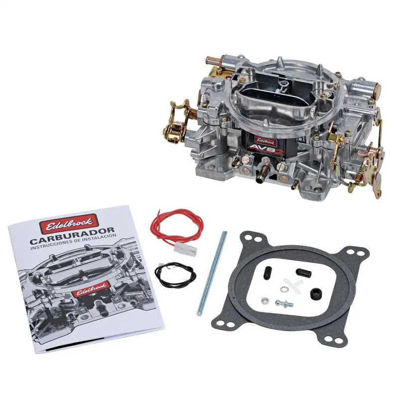 Edelbrock 650 Cfm Thunder Avs Annular Carb W/ Manual Choke 1
