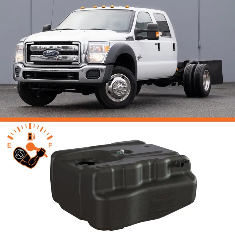 Titan Fuel Tanks 11-19 Ford F-350/F-450 Narrow Frame 40 Gallon After-Axle Utility Fuel Tank 1