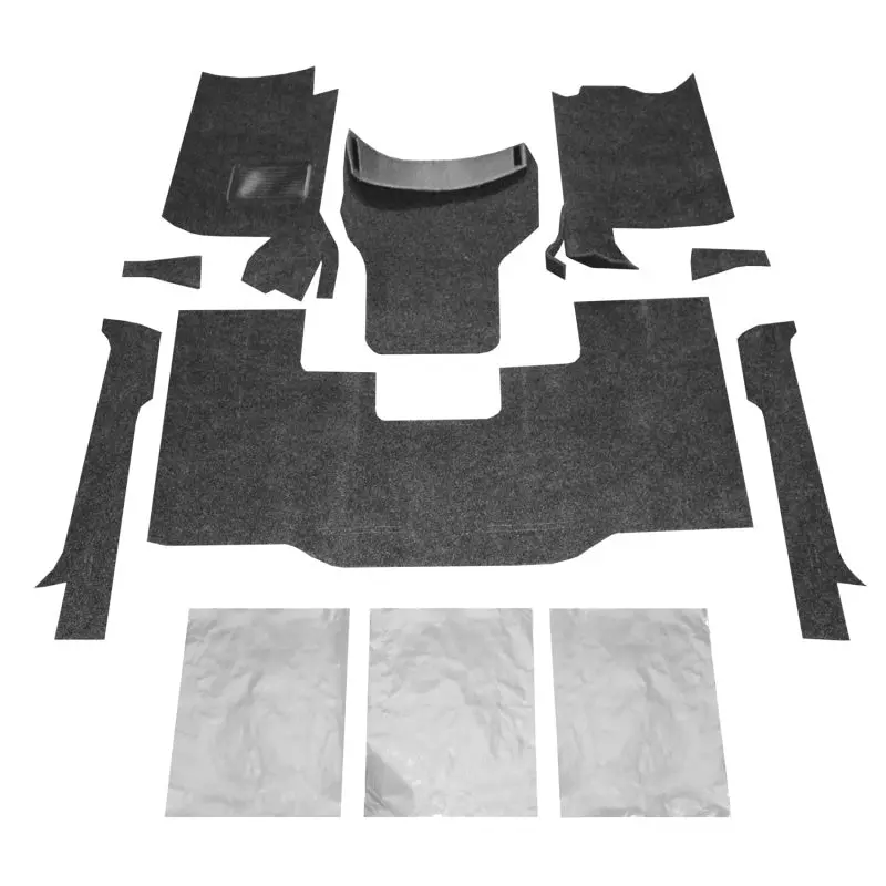 Bedrug 76-95 Jeep Cj-7/Yj Front Kit 8Pc Floor Kit (Incl Heat Shields) 1