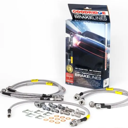 Goodridge 01-03 Chevrolet Silverado / 01-03 Gmc Sierra Ss Brake Lines 1