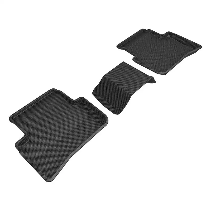 3D Maxpider 2023 Toyota Gr Corolla Hatchback (Not Fit Morizo Trim) Kagu 2Nd Row Floormats - Black 1