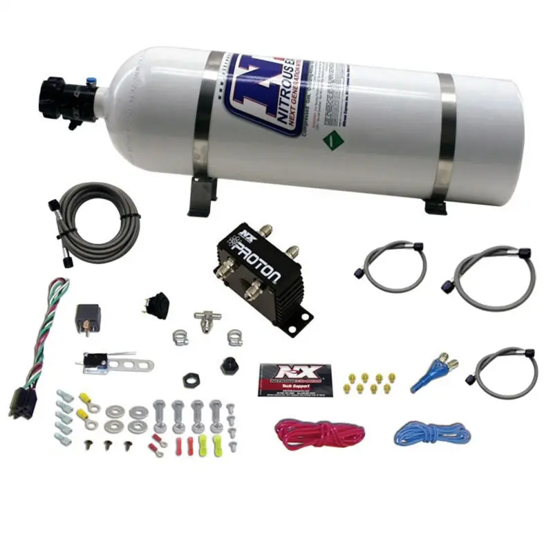 Nitrous Express Proton Plus Nitrous Kit W/15Lb Bottle 1