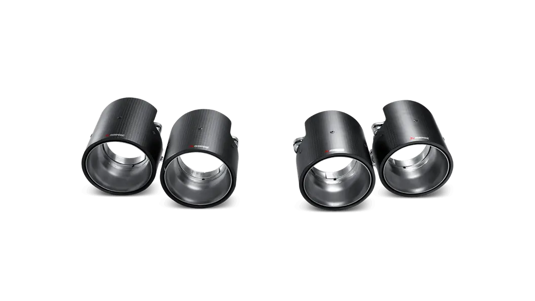 Porsche Cayenne (958) 2010 Tail Pipe Set (Carbon) Tp-Ct/9 1