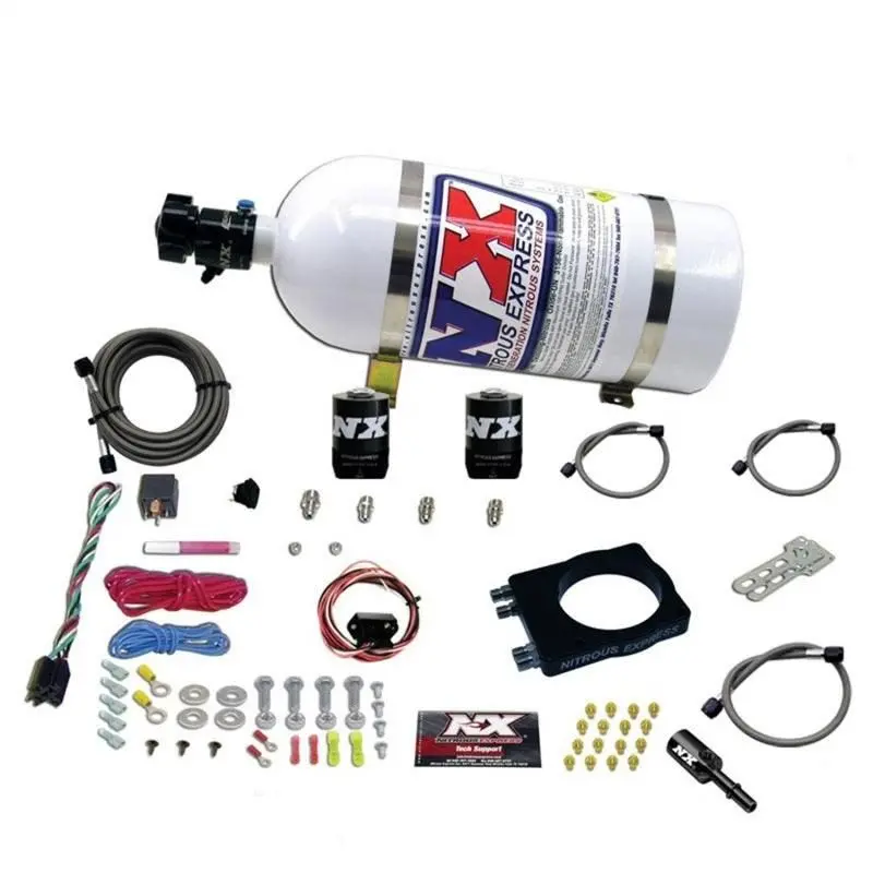 Nitrous Express Dodge Hemi Nitrous Plate Kit (50-400Hp) W/10Lb Bottle 1