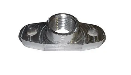 Torque Solution Extended Port Matched Oil Drain Flange: -10An For T3/T4 Pte / Turbonetics 1