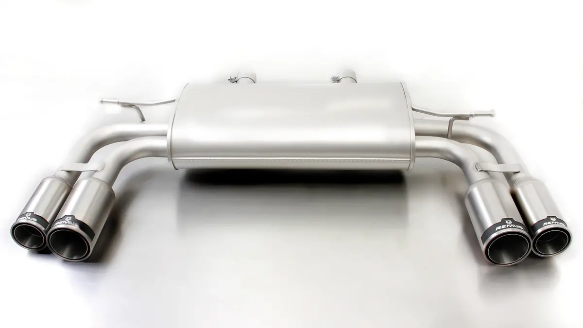 Remus Sport Exhaust Cat-Back-System With 4 Polished Staggered Tips Street Race For Hyundai Genesis 1