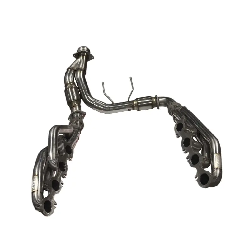 Kooks 21-23 Ford F150 Coyote V8 5.0L 1-7/8In Ss Header W/ Green Catted Connection Pipe 1