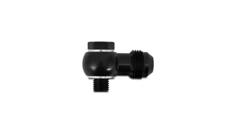 Vibrant Single -8An 9/16-20 Aluminum Male Banjo Adapter Assembly 1