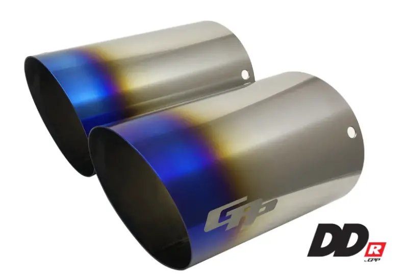 Greddy Dd-R Burnt Titanium Tips L=170Mm (Pair) 1