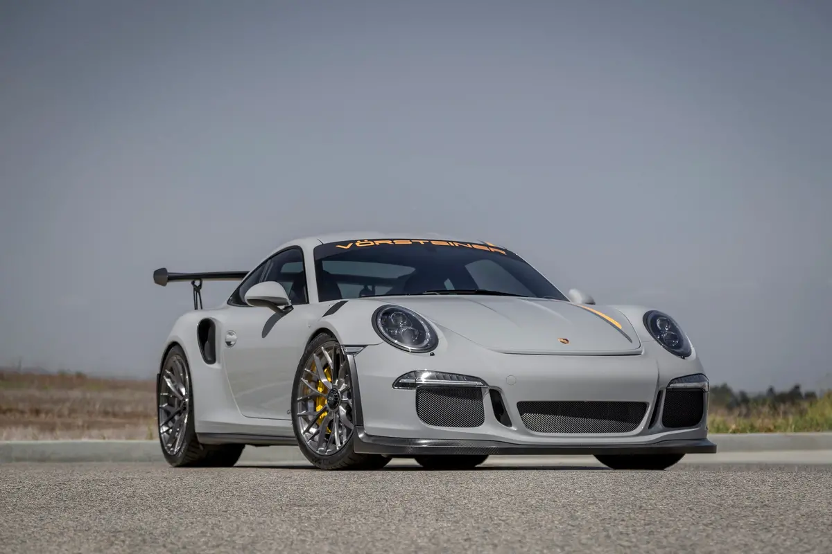 Vorsteiner V-Rs Aero Front Apron Carbon Fiber Pp 2X2 Satin For Porsche 991 Gt3-Rs 1