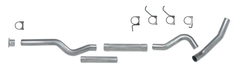 Diamond Eye Kit 4In Catback Mflr Rplcment Pipe Single Al: 01-05 Chevy/Gmc 6.6L 2500/3500 1
