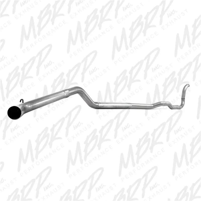 Mbrp 88-93 Dodge 2500/3500 Cummins 4Wd Turbo Back Single Side Exit No Muffler Plm Series Exhaust 2
