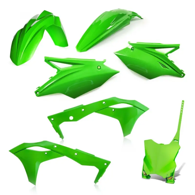 Cycra 17-20 Kawasaki Kx250f 5-Pc Replica Body Kit - Green 1
