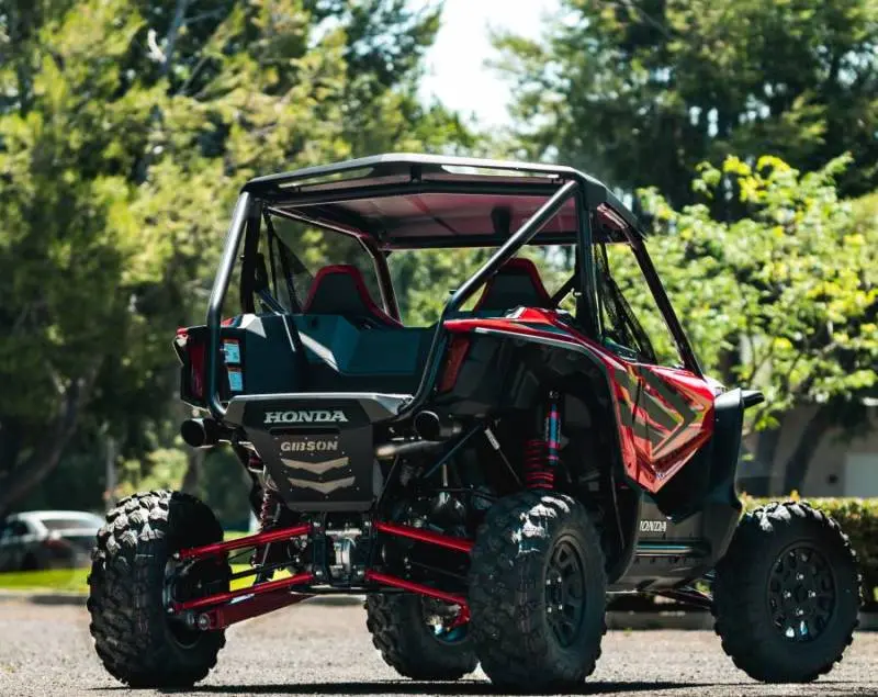 Gibson 2019 Honda Talon 1000R/X 2.25In Dual Exhaust - Black Ceramic 2