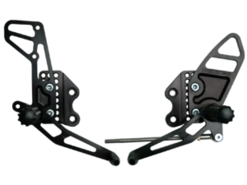 Vortex Racing Rearsets Replacement Rear Set- Black 1