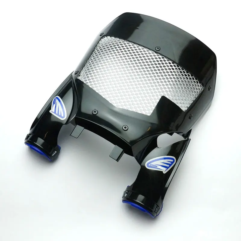 Cycra 24-25 Yamaha Yz250f/Fx/ 23-25 Yz450f/Fx Vented Stadium Plate - Black 1