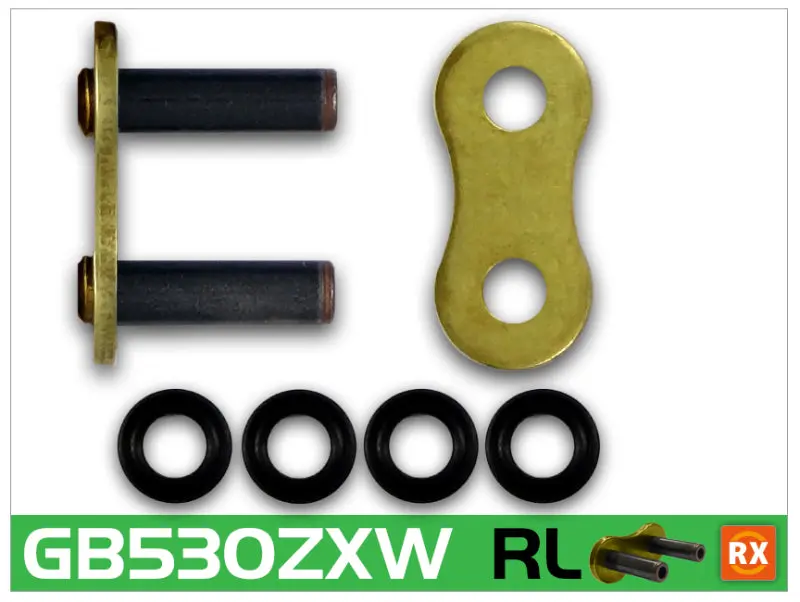 Rk Chain Gb530zxw-Rivet - Gold 1
