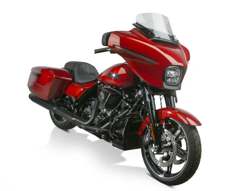 National Cycle 24+ Harley-Davidson Flh/ 23 Flh Cvo V-Stream Quantum Plus Mid Windshield- Lt. Tint 1
