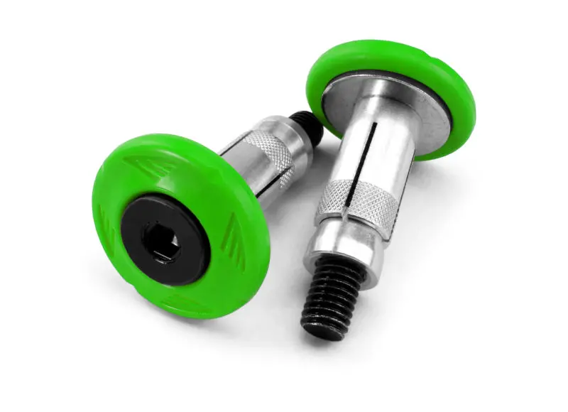 Cycra Grip Armor Bar End - Green 1
