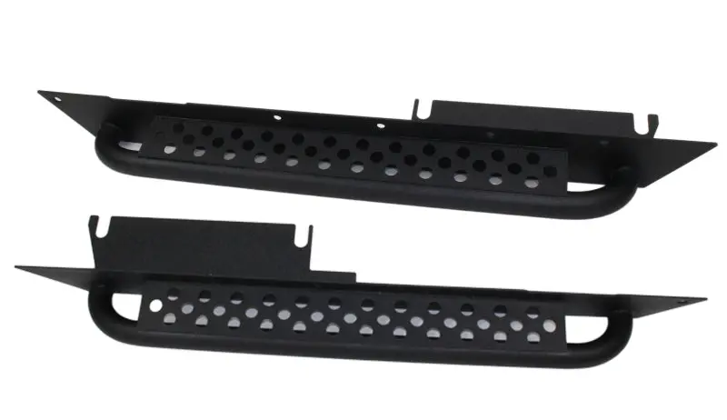 Fishbone Offroad 97-06 Jeep Wrangler Tj Steel Rock Slider - Black Textured Powdercoat 1