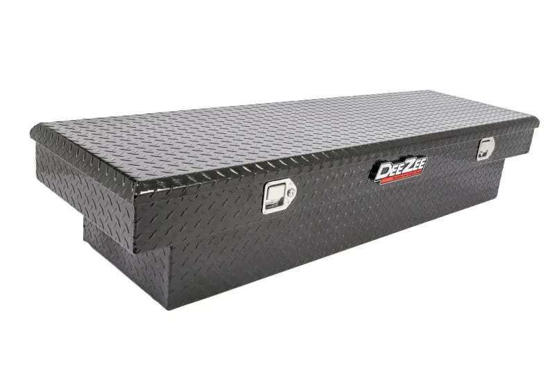 Dee Zee Universal Tool Box - Red Crossover - Single Lid Black Bt Full Size 1