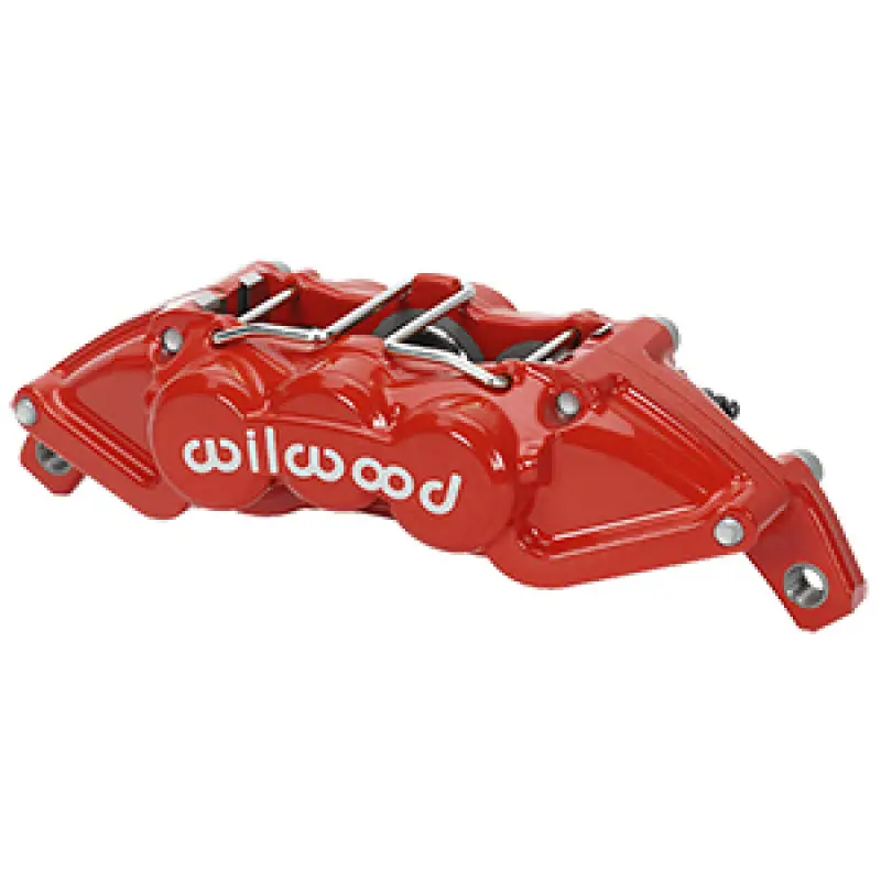 Wilwood Universal Utv6 Caliper 1.12 0.25 Rotor - Red 1