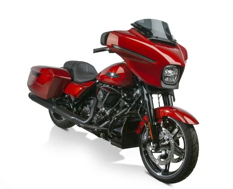National Cycle 24+ Harley-Davidson Flh/ 23 Flh Cvo V-Stream Quantum Plus Short Windshield-Dk.Tint 1