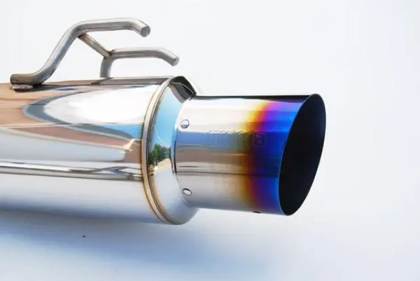 Invidia 06+ Civic Si 2Dr Only 70Mm Racing Titanium Tip Cat-Back Exhaust 1