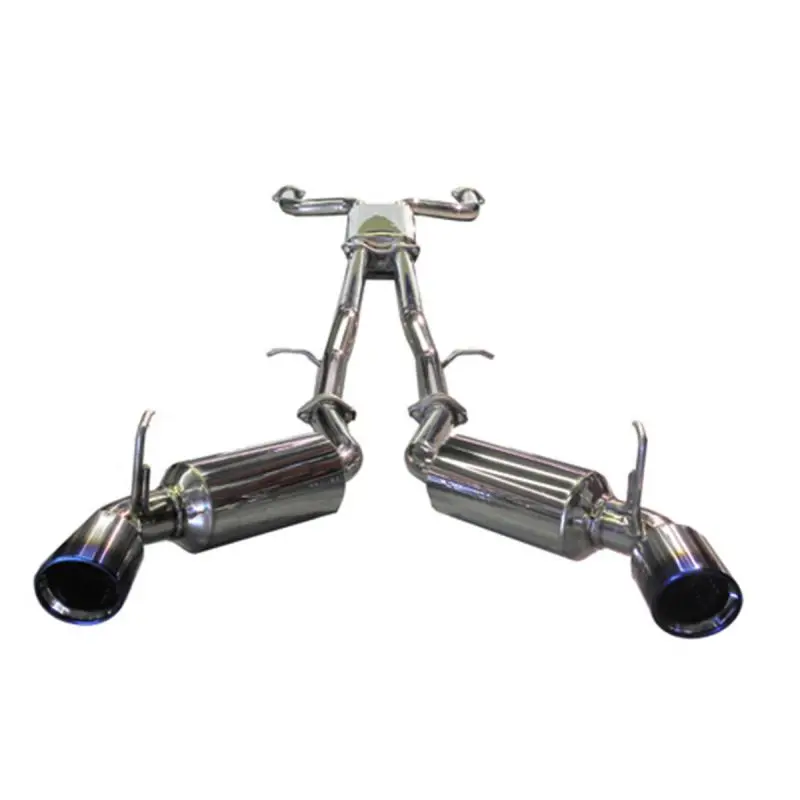 Injen 03-08 350Z Dual 60Mm Ss Cat-Back Exhaust W/ Built In Resonated X-Pipe 1